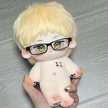 Amazon.co.jp: 骨あり メガネ 着せ替えぬいぐるみ ハイキュー 月島蛍